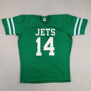 VTG 1970s Rawlings Large Mens Jersey T Shirt USA 22x28 FLAWS **Fits Medium **